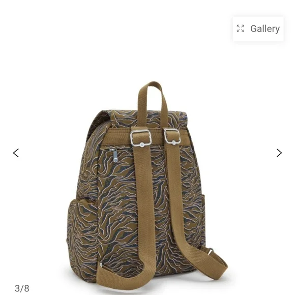 Kipling City Zip S Backpack with Tag - Picture 4 of 5